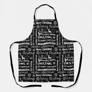 Christmas holiday, Christmas pattern Apron
