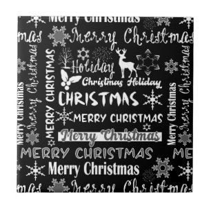 Christmas holiday, Christmas pattern  Tile