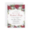 Christmas Holiday Cocktail  Party Invitation Card