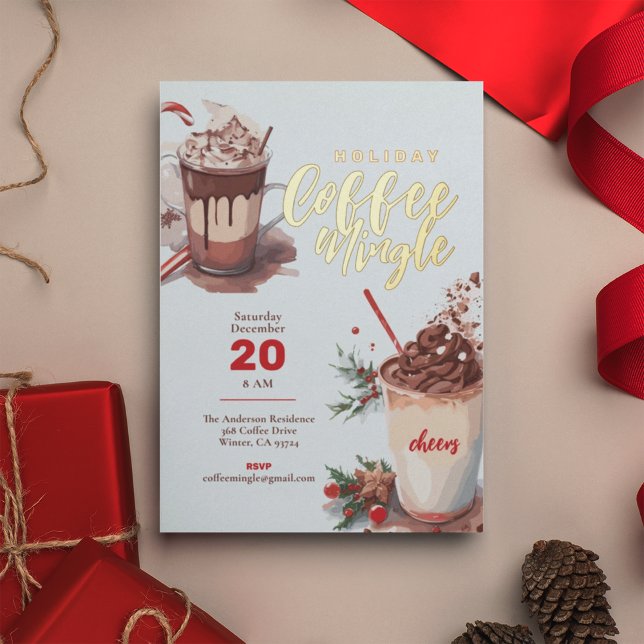 Christmas Holiday Coffee Mingle Party  (Creator Uploaded)