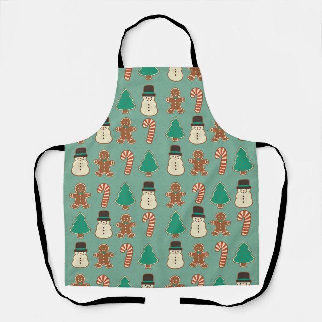 Christmas/ Holiday Cookie Apron (Front)