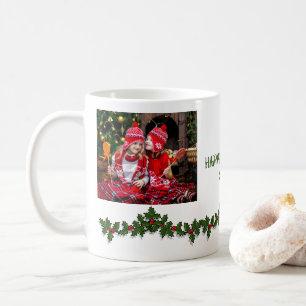 Christmas Holiday Customized Photo Coffee Mug