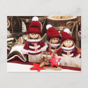 Christmas Holiday Decor Postcards - Blank on Back
