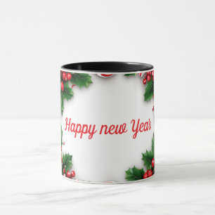 Christmas holiday design mug