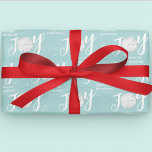 Christmas Holiday Elegant Beach Turquoise Coastal Wrapping Paper<br><div class="desc">This design features Christmas holiday elegant simple beach, nautical coastal sea ocean life, sand dollar joy minimalist teal, trendy stylish calligraphy script font, turquoise teal blue tropical island, modern simple typography unique text, Christmas holiday beach gift wrap, Christmas holiday wrapping supplies, sea shells coastal living coast, Christmas holiday minimal simplistic...</div>