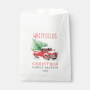 Christmas Holiday Family Reunion Favour Bag