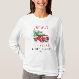 Christmas Holiday Family Reunion Matching Custom T-Shirt