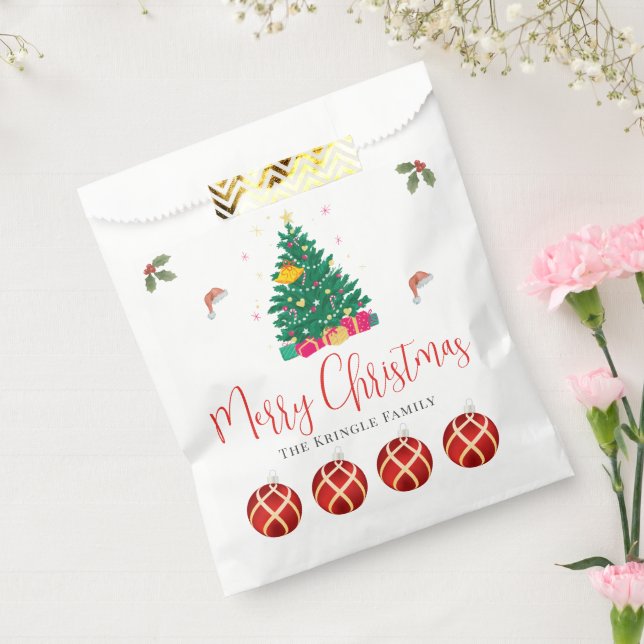 Christmas Holiday Favour Bag (Sealed)