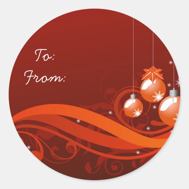 Christmas | Holiday Gift Tags (Front)
