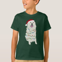 Christmas Holiday Great Pyrenees
