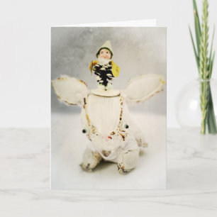 Christmas Holiday Greeting Card with Aldo and Elf