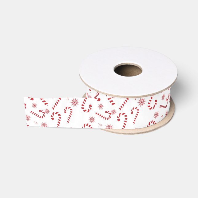 Christmas Holiday Grosgrain Ribbon (Spool)