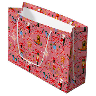 Christmas Holiday - Nutcracker Large Gift Bag