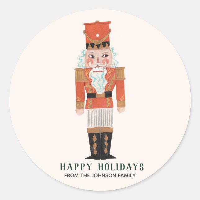 Christmas Holiday | Nutcracker | Sticker (Front)