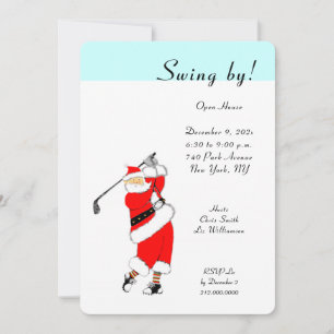Christmas Holiday Open House Invitations