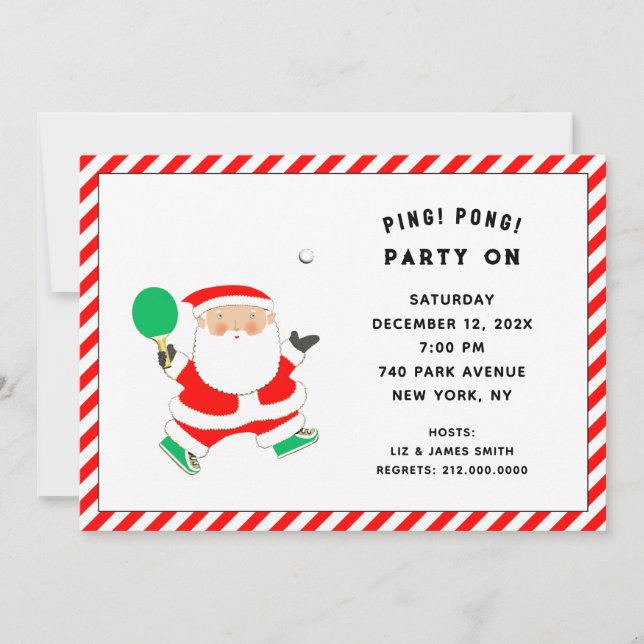 Christmas Holiday Open House Invitations (Front)
