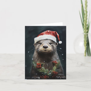 Christmas Holiday Otter