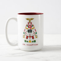 Christmas Holiday Personalized Medic Doctor Nurse