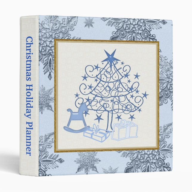 Christmas Holiday Planner Binder (Front/Spine)