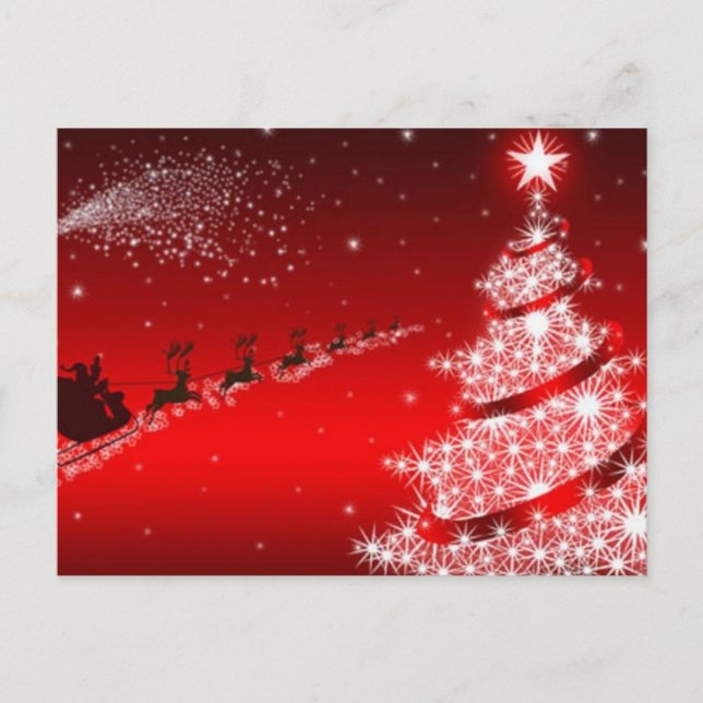 CHRISTMAS HOLIDAY POSTCARD (Front)