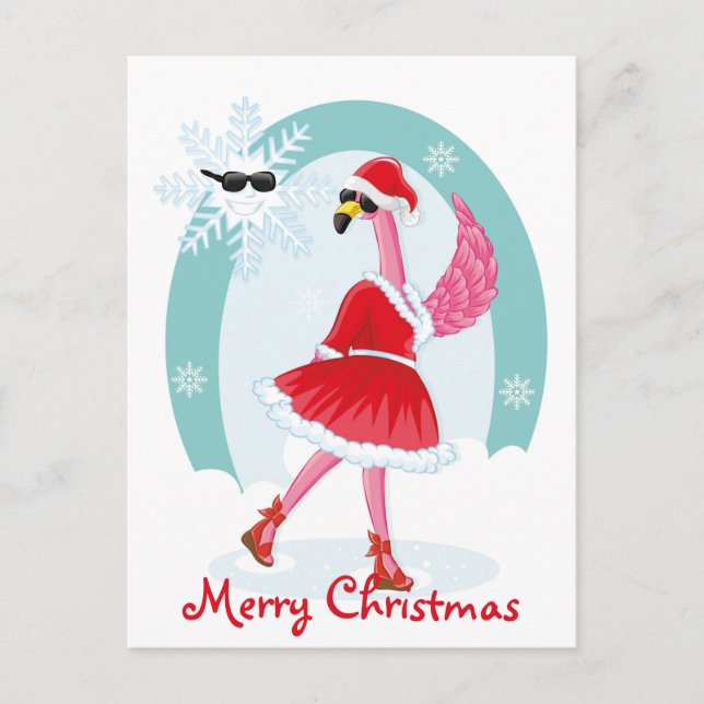 Christmas Holiday Postcard (Front)