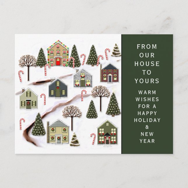 Christmas Holiday Postcard (Front)