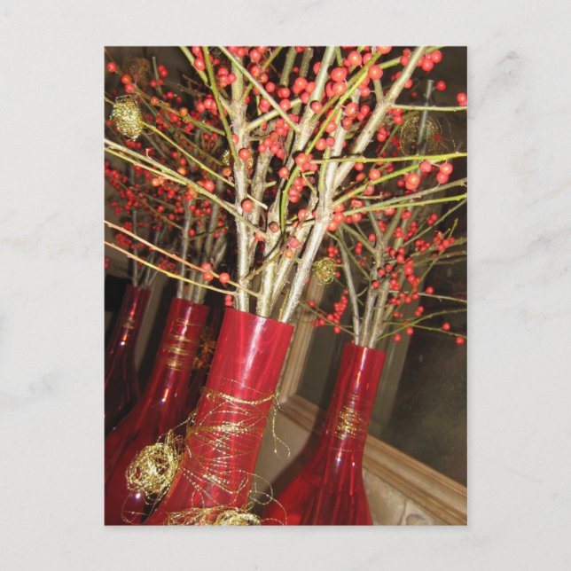 Christmas Holiday Postcard (Front)