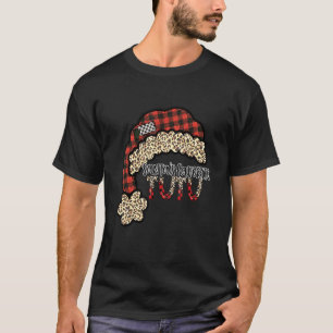 Christmas Holiday Santa's Favourite TUTU Buffalo P T-Shirt