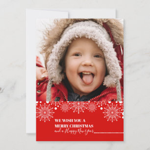 Christmas Holiday Snowflake Photo