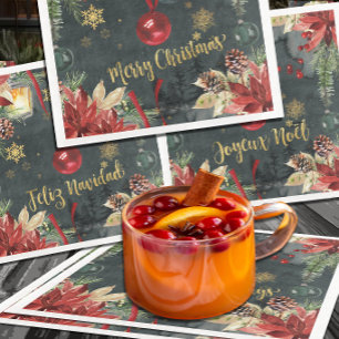 Christmas Holiday Splendour Napkin