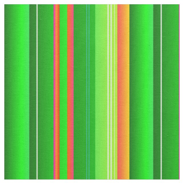 Christmas holiday striped lines pattern fabric (Close Up)