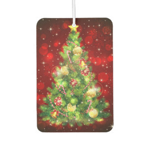 Christmas Holiday Tree Air Freshener