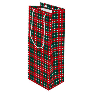Christmas Holiday Wine Gift Bag