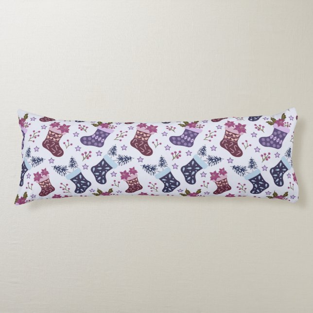 Christmas holidays body pillow (Front)