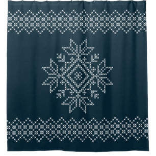 Christmas holidays season blue snowflake art  