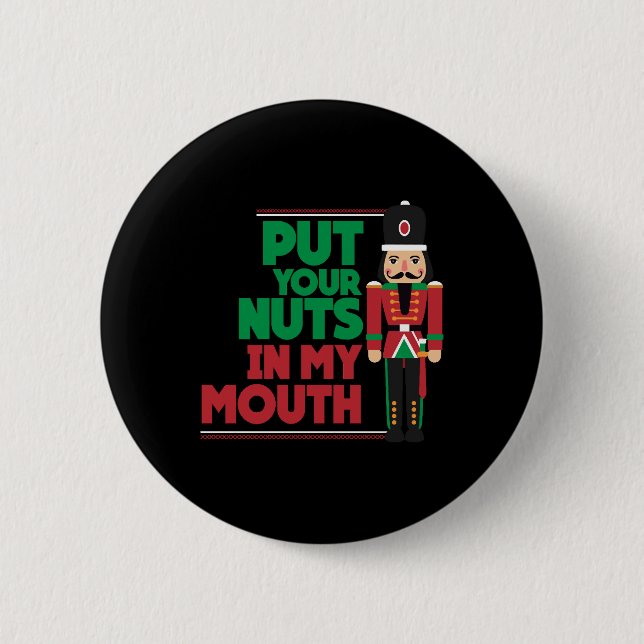 Christmas Holidays Xmas  2 Inch Round Button (Front)
