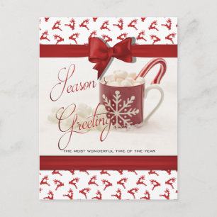 Christmas Holidys, Best Time of the Year Holiday Postcard