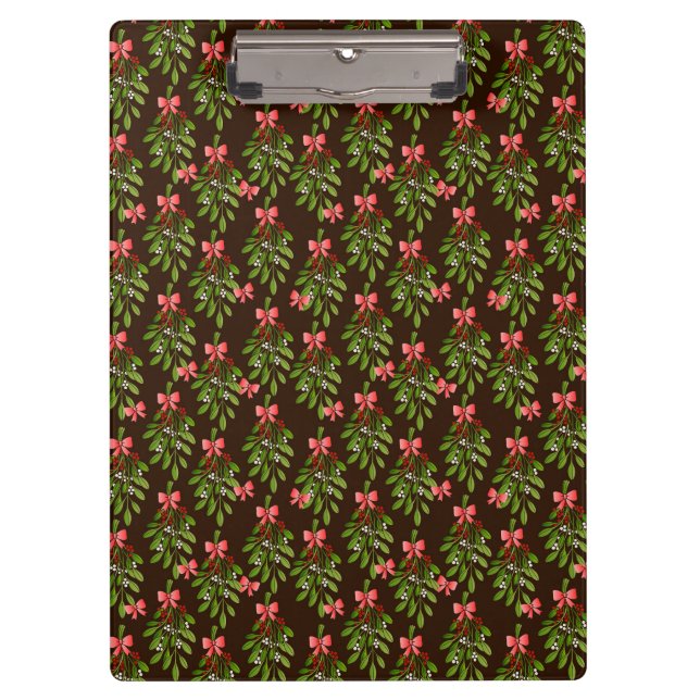 Christmas Hollies - Clipboard (Front)