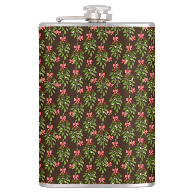 Christmas Hollies - Flask (Front)