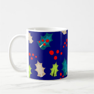 Christmas Holly and Berries Coffee Mug