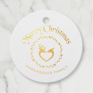 Christmas Holly Berries Favour Tags