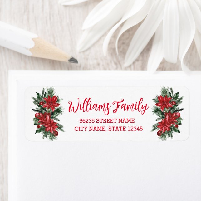 christmas holly berries floral red calligraphy    (Insitu)