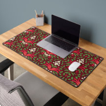 Christmas Holly Botanical Workspace