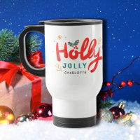 Christmas Holly Jolly Fun Winter Personalized Name