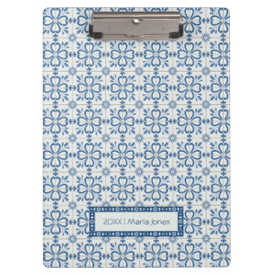 Christmas holly leaves and flowers petals tiles clipboard