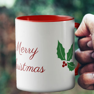 Christmas Holly Mug