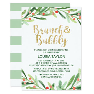 christmas brunch invitations