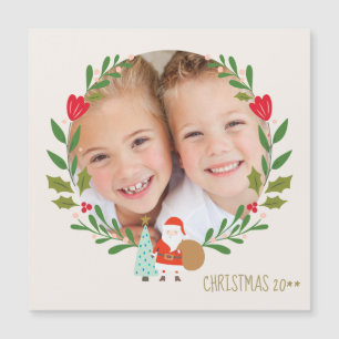 Christmas Holly Wreath Photo