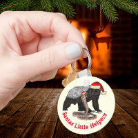Christmas Honey Badger and Snake Funny Quote