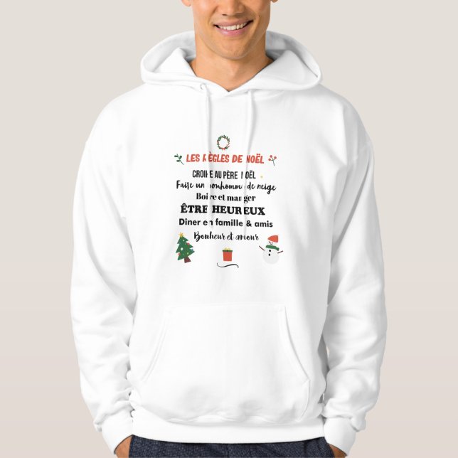 Christmas Hooded Sweatshirt (Front)